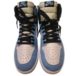 Nike Air Jordan 1 Retro High OG University Blue White Black 555088-134 Men Sz 11